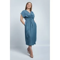 Платье NITА  N870/1-22 синее