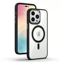 Color Clear Case with MagSafe iPhone 11 — Plum Red