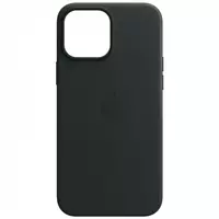 Leather Case with MagSafe iPhone 13 Pro Max — Midnight