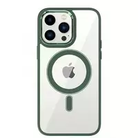 Color Clear Case with MagSafe iPhone 11 — Green