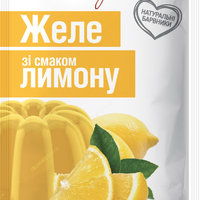 Желе лимонное на желатине 40 г ТМ "Впрок"