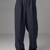 Классические брюки со стрелками прямого кроя - темно-серый цвет, S (есть размеры)