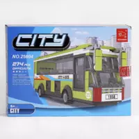 Конструктор AUSINI 25604 (24/2) "Автобус великого міста", 274 деталі, у коробці