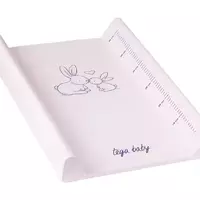 Пеленальний матрацик Tega Baby Rabbits Зайченята 70*50 см рожевий