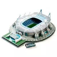 Стадион Манчестер Сити. Огромные 3D пазлы "Etihad Stadium"  Трехмерный конструктор-головоломка.