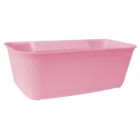 Смітник для кухні навісний рожевий