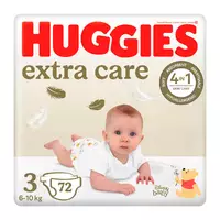 Подгузники Huggies Extra Care 3 Mega 72 шт (6-10 кг) (5029053578095)