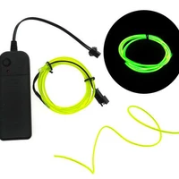 Світлодіодна стрічка RESTEQ зелена провід 3м LED неонове світло з контролером
