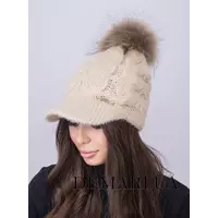 Жіноча шапка-кепка DeMari Коса