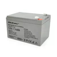 Акумуляторна батарея AGM Qoltec QLT1214B, Black Case, 12V 14.0Ah ( 151 x 98 x 95 (101) ) Q4