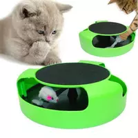 Игрушка для котов и котят когтеточка для кошек "Поймай мышку" Catch the Mouse Plus (24)