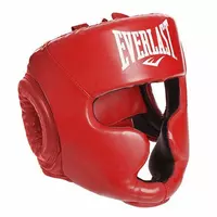 Шлем боксерский с полной защитой BO-3954 Zelart  S Красный (37429418)