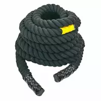Канат для кроссфита Combat Battle Rope R-6228 No branding   12м Черный (56429518)
