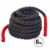Канат для кроссфита Combat Battle Rope FI-5311    6м Черный (56363154)