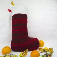 Носок для подарков на Новый год